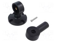 Accessories: vertical holder; plastic; signalling column QLIGHT