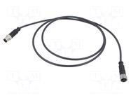 Cable: for sensors/automation; PIN: 5; plug; PUR; 1.5m HARTING