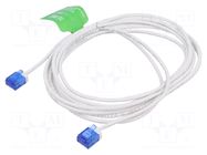 Patch cord; U/UTP; Cat: 6a; RJ45 plug,both sides; stranded; Cu; 3m LOGILINK
