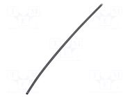 Heat shrink sleeve; 2: 1; 1.6mm; L: 1.2m; black; polyolefine; 25pcs. ALPHA WIRE