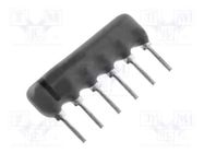 Resistor network: X; THT; 10kΩ; ±2%; 0.125W; No.of resistors: 5 ROYAL OHM