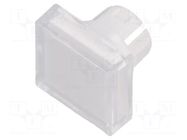 Actuator lens; 16mm; 51; colourless; plastic EAO