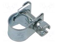 T-bolt clamp; W: 9mm; Clamping: 7÷9mm; zinc plated steel; Mini; W1 MPC INDUSTRIES