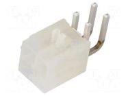 Connector: wire-board; socket; male; PIN: 4; Mini-Fit Jr; 13A; THT MOLEX