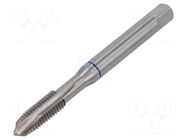 Tap; high speed steel cobalt HSS-E; M10; 1.5; 100mm; 8mm; ISO2/6H VÖLKEL