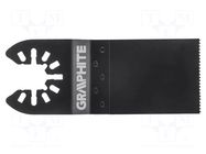 Hacksaw blade; BOSCH,metal,multitool; 34mm GRAPHITE