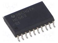IC: digital; D-latch transparent; Ch: 8; 2÷6VDC; SMD; SO20-W; HC TEXAS INSTRUMENTS