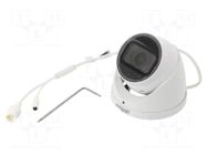 Camera: CCTV IP; Dim: Ø122x108.3mm; white-black; -30÷60°C; IP67 DAHUA
