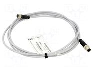 Cable: for sensors/automation; PIN: 5; plug; PVC; 3m HARTING