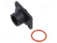 Connector: circular; socket; male; HR34B; soldering; 200VAC; 250VDC HIROSE