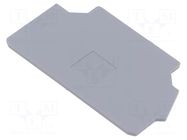 End piece; Entrelec; grey TE Connectivity