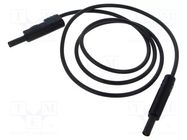 Test lead; 60VDC; 30VAC; 16A; insulated,with 4mm axial socket HIRSCHMANN T&M