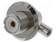 Connector: UHF (SO-239); socket; female; straight; PS; 50Ω; RG58 HONGKONG XINYA ELECTRONICS CO.,LTD