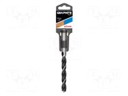 Drill bit; for wood; Ø: 3mm; L: 60mm GRAPHITE