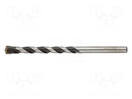 Drill bit; for concrete; Ø: 8mm; L: 120mm GRAPHITE