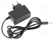 Power supply: switching; plug-in; 5VDC; 2A; Body dim: 25x75x60mm NATEC