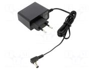 Power supply: switching; mains,plug-in; 12VDC; 1A; 12W; 84%; angled ESPE