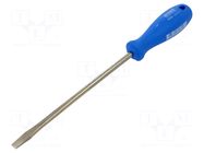 Screwdriver; slot; 8x1.2mm; 605NI; Blade length: 175mm UNIOR