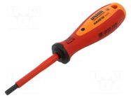 Screwdriver: insulated; hex key; HEX 5mm; Blade length: 75mm UNIOR