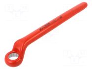 Wrench; insulated,single sided,box,bent; 23mm; 180/2VDEDP UNIOR
