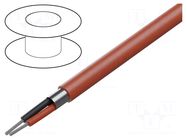 Wire; 1x2x22AWG; stranded; Cu; FEP; red; -20÷150°C; 300V; CPR: Eca BELDEN