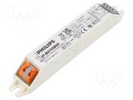Electronic ballast; 230÷240VAC; HF; terminal block; 144x22x22mm PHILIPS