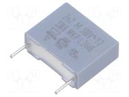 Capacitor: polypropylene; Y2; 2.2nF; 1kVDC; 300VAC; 12.5x10x4mm VISHAY