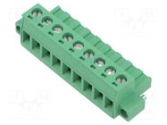 Pluggable terminal block; 5.08mm; ways: 3; straight; plug; female PHOENIX CONTACT