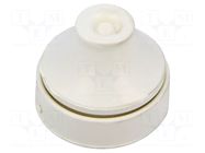 Grommet; EPDM; light grey; Panel thick: 1÷4mm; Øcable: 5÷9mm BOSSARD