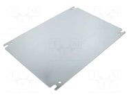 Internal panel; galvanised steel; W: 259mm; L: 361mm HAMMOND