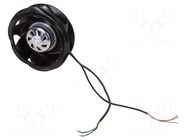Fan: EC; radial; 230VAC; Ø190x66.5mm; 520m3/h; ball; 3400rpm; IP54 EBM-PAPST