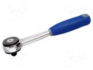 Rattle; 1/4"; bidirectional; 125mm; Teeth: 72 IRIMO