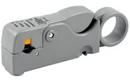 Stripping Tool with 2 Blades - suitable for many coaxial cables and CAT cables
