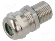 Cable gland; M16; 1.5; IP68; brass; HSK-M-Ex-d HUMMEL