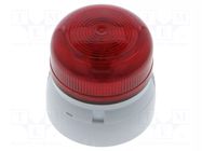 Signaller: lighting; flashing light; white; Flashguard; 110VAC KLAXON SIGNALS