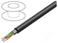 Wire; F/UTP; 2x2x24AWG; industrial Ethernet,outdoor; 5e; wire; Cu BELDEN