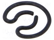 Protective ring; spring steel; BN 816; Plating: black finish BOSSARD