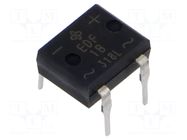 Bridge rectifier: single-phase; Urmax: 50V; If: 1A; Ifsm: 50A; DFM VISHAY
