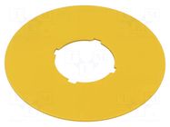 Description label; 22mm; for emergency button EATON ELECTRIC
