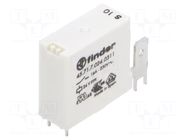Relay: electromagnetic; SPST-NO; Ucoil: 24VDC; Icontacts max: 30A FINDER