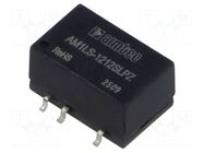Converter: DC/DC; 1W; Uin: 10.8÷13.2VDC; Uout: 12VDC; Iin: 99mA; SMD AIMTEC
