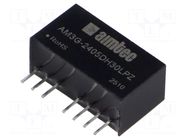 Converter: DC/DC; 3W; Uin: 18÷36VDC; Uout: 5VDC; Uout2: -5VDC; SIP8 AIMTEC