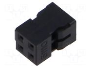 Connector: wire-wire/PCB; plug; female; PIN: 4; Milli-Grid; 2mm; 2x2 MOLEX