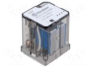 Relay: electromagnetic power; DPDT; Ucoil: 60VDC; Icoil: 21.7mA FINDER