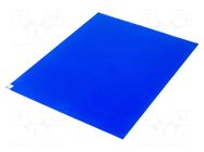 Layer pad; Width: 0.6m; L: 0.76m; blue; Clean-Step; Thk: 6.5mm COBA EUROPE