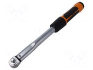 Wrench; torque; 385mm; 200÷100Nm; Mounting: 3/8" square BETA