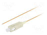 Optic fiber pigtail; OM2; SC/UPC; 2m; Optical fiber: 50/125um LANBERG