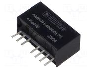 Converter: DC/DC; 6W; Uin: 18÷75VDC; Uout: 5VDC; Iin: 156mA; SIP8; THT AIMTEC