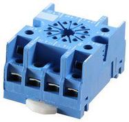 SOCKET, DIN/SURFACE, 11 PIN, RELAY