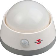 LED night light / orientation light with infrared motion detector (soft light incl. push switch and batteries) white